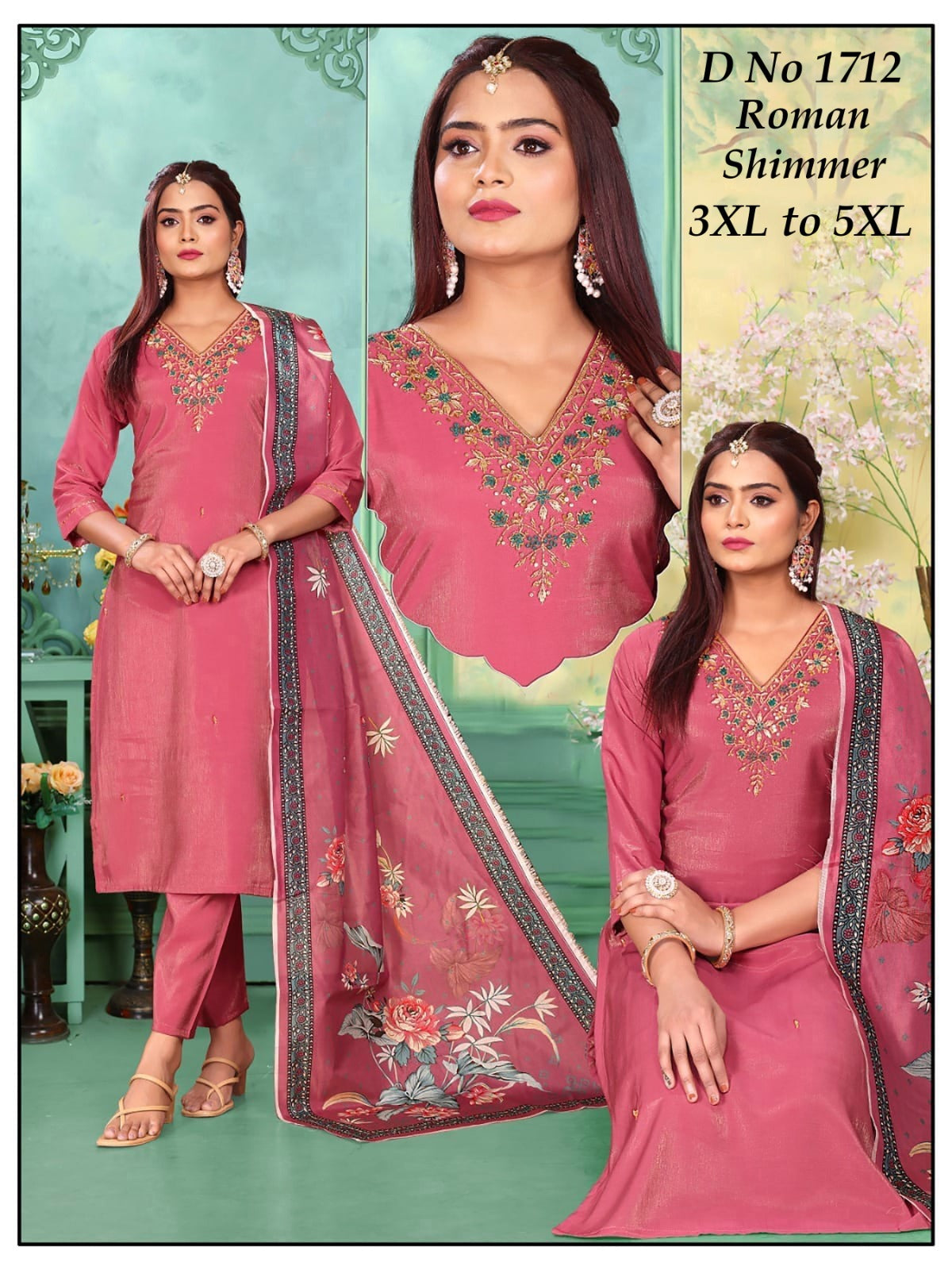 Shimmer Handwork 3pc - BIG SIZE