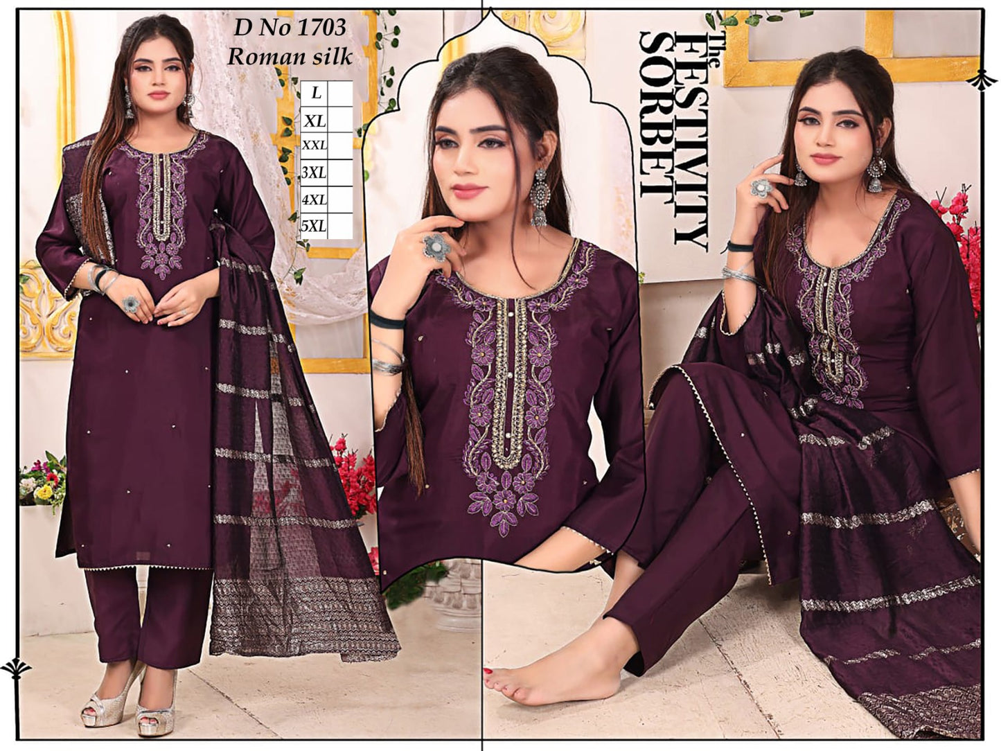 Roman Handwork on neck