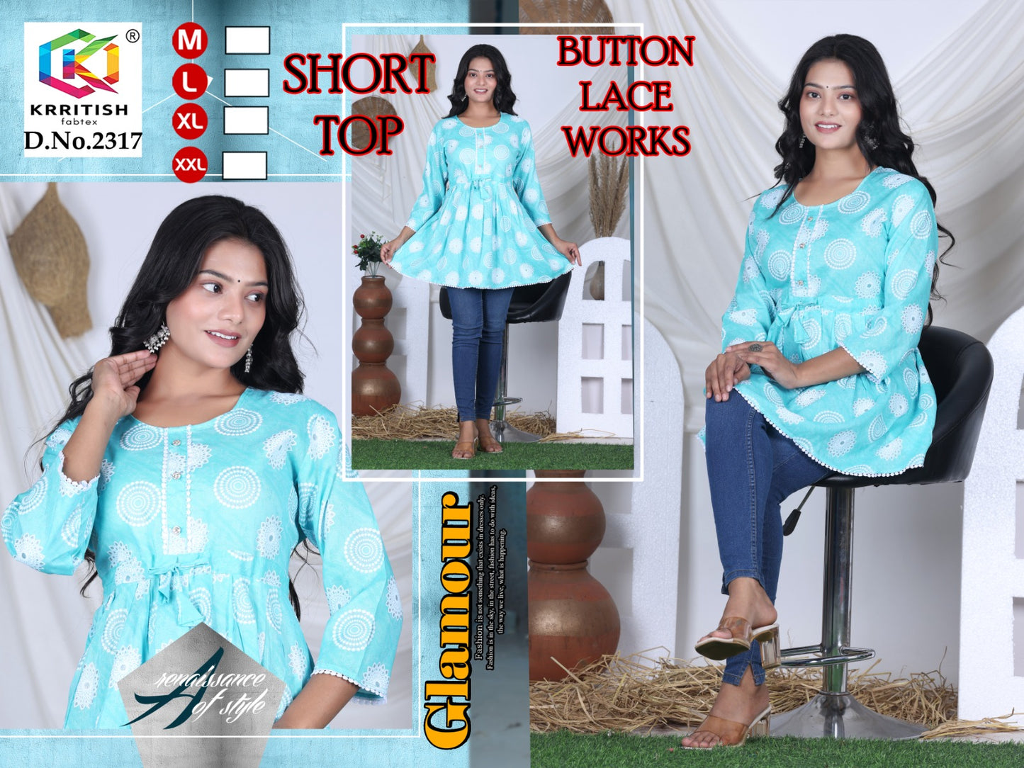 Quality Guaranteed Short Kurti peplum