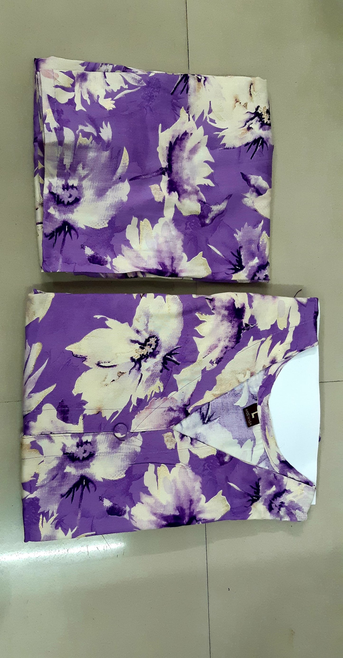 Rayon heavy pik co-ord set