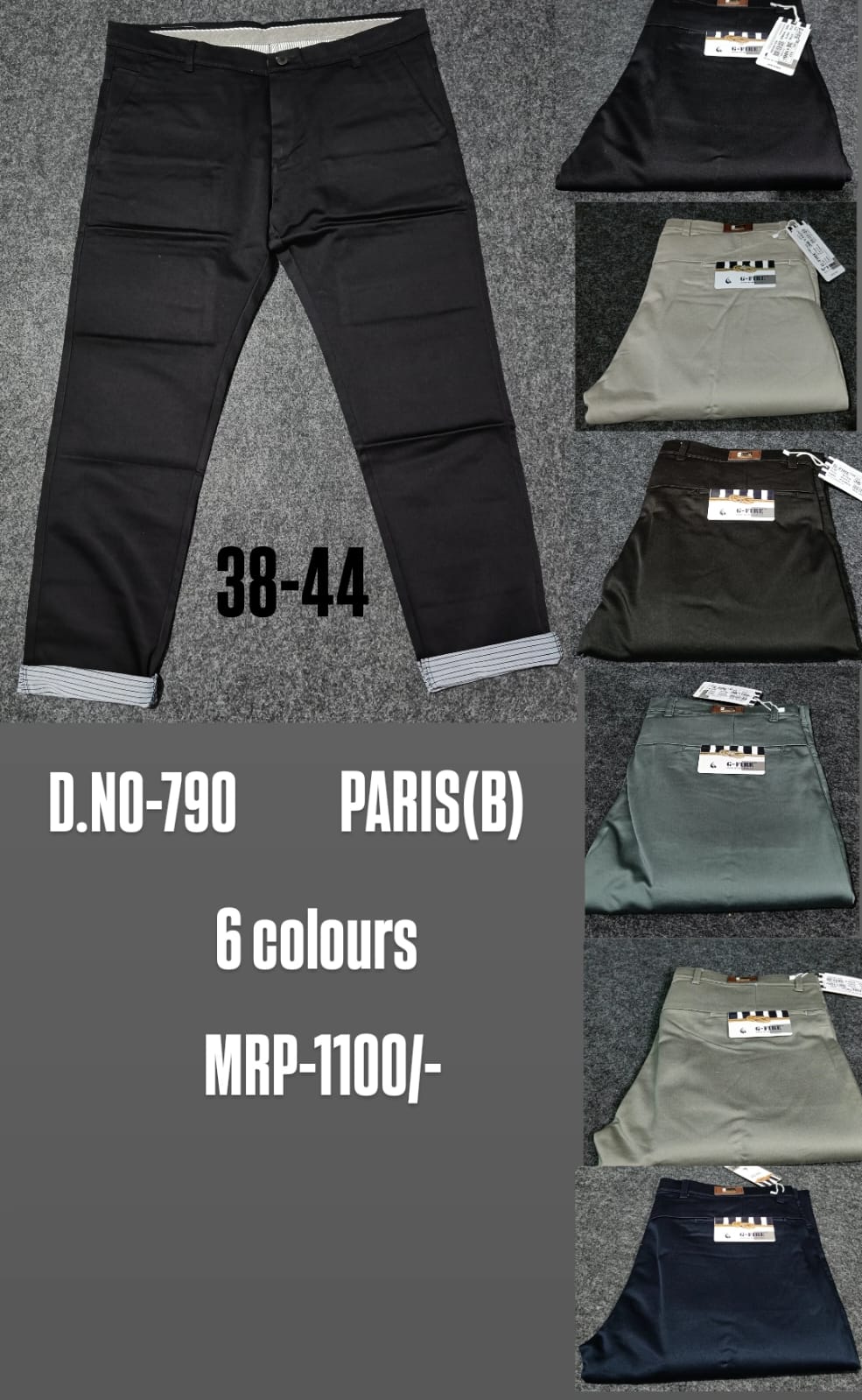PARIS(B) Men's Casual Trousers