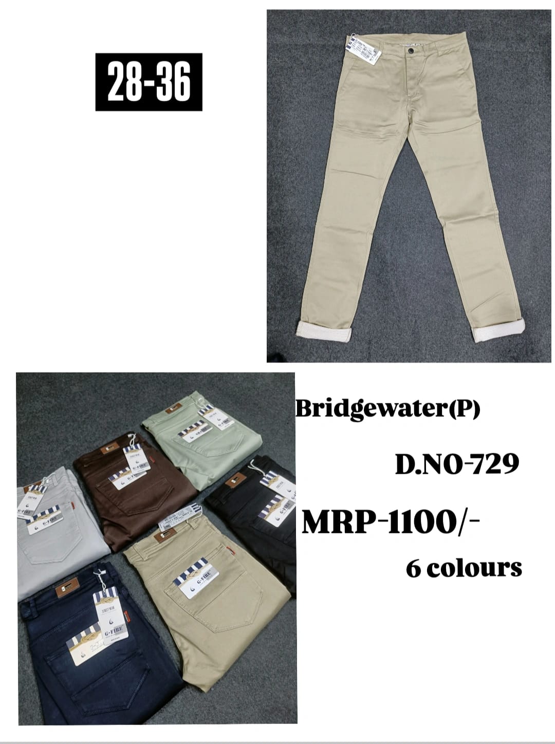 Bridgewater(P- knitted) Men's Casual Trousers