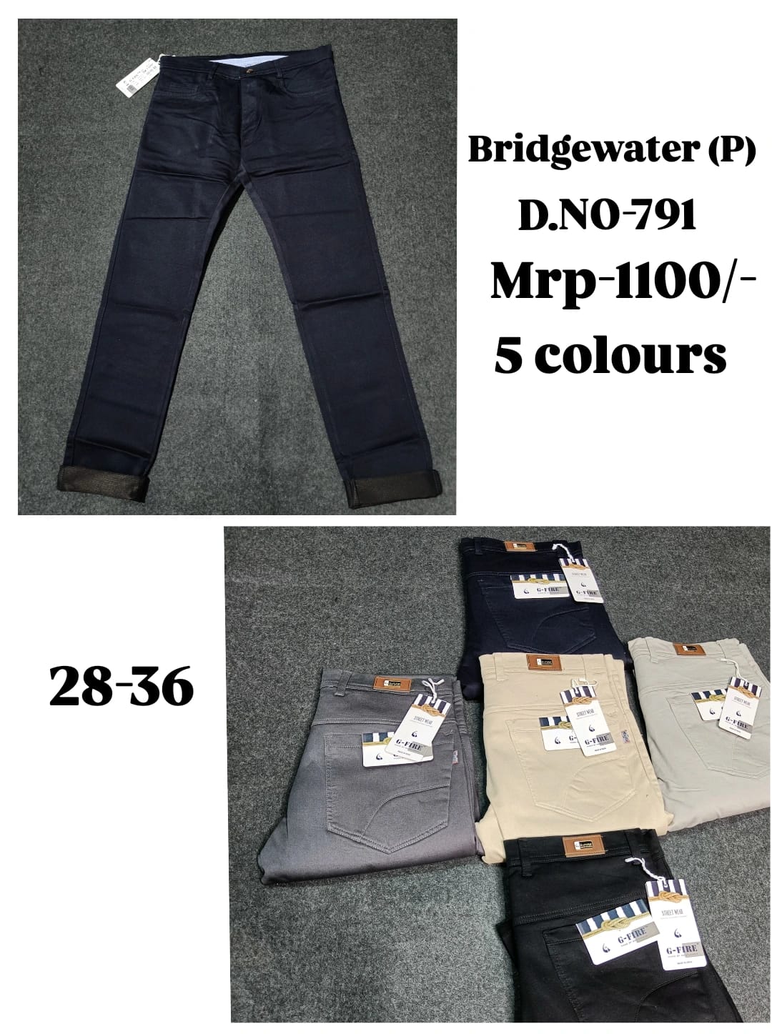 Bridgewater(P_Knitting) Men's Casual Trousers