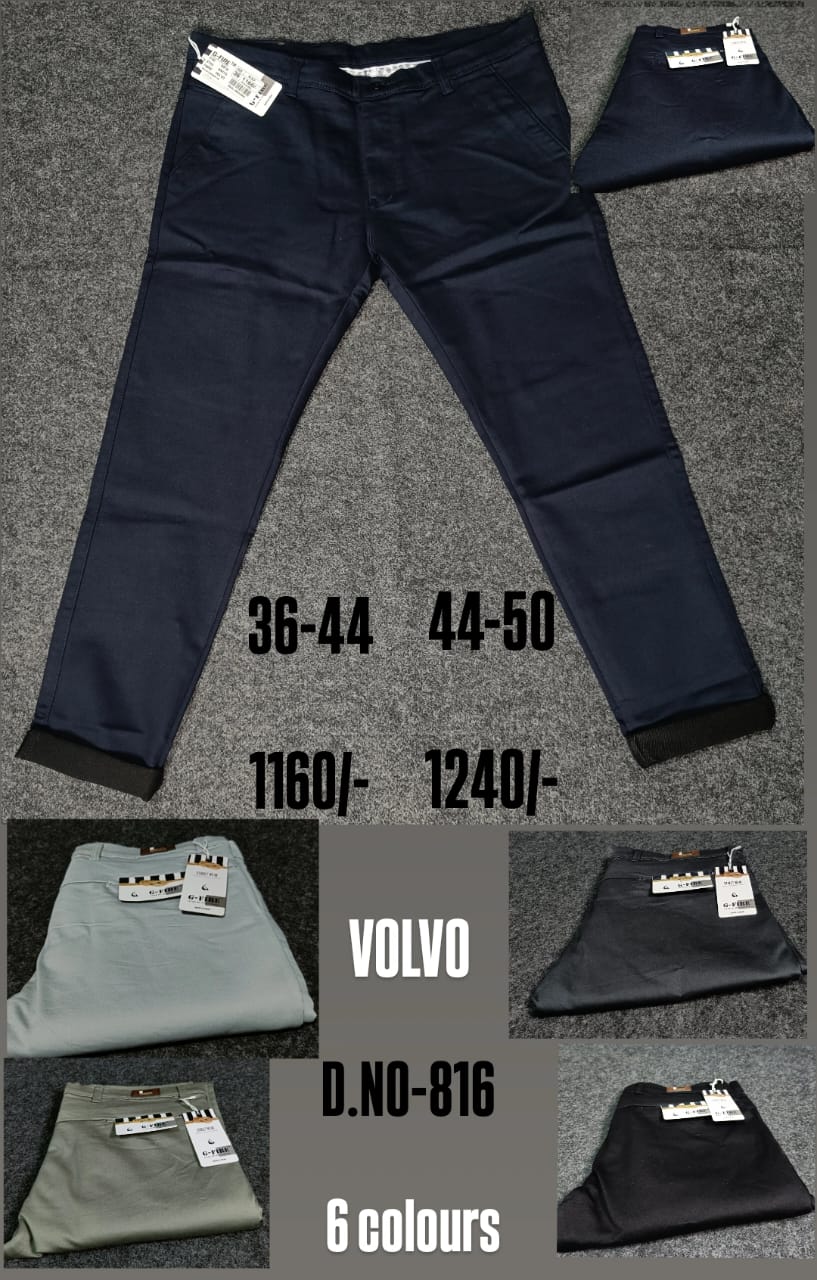 VOLVO Knitted Men's Casual Trousers