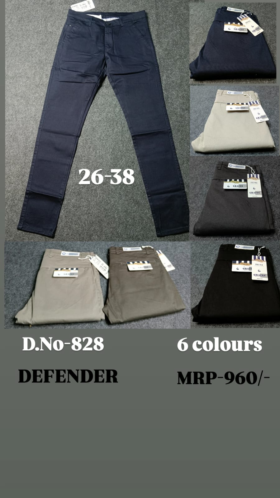 Men's DEFENDER Casual Trousers