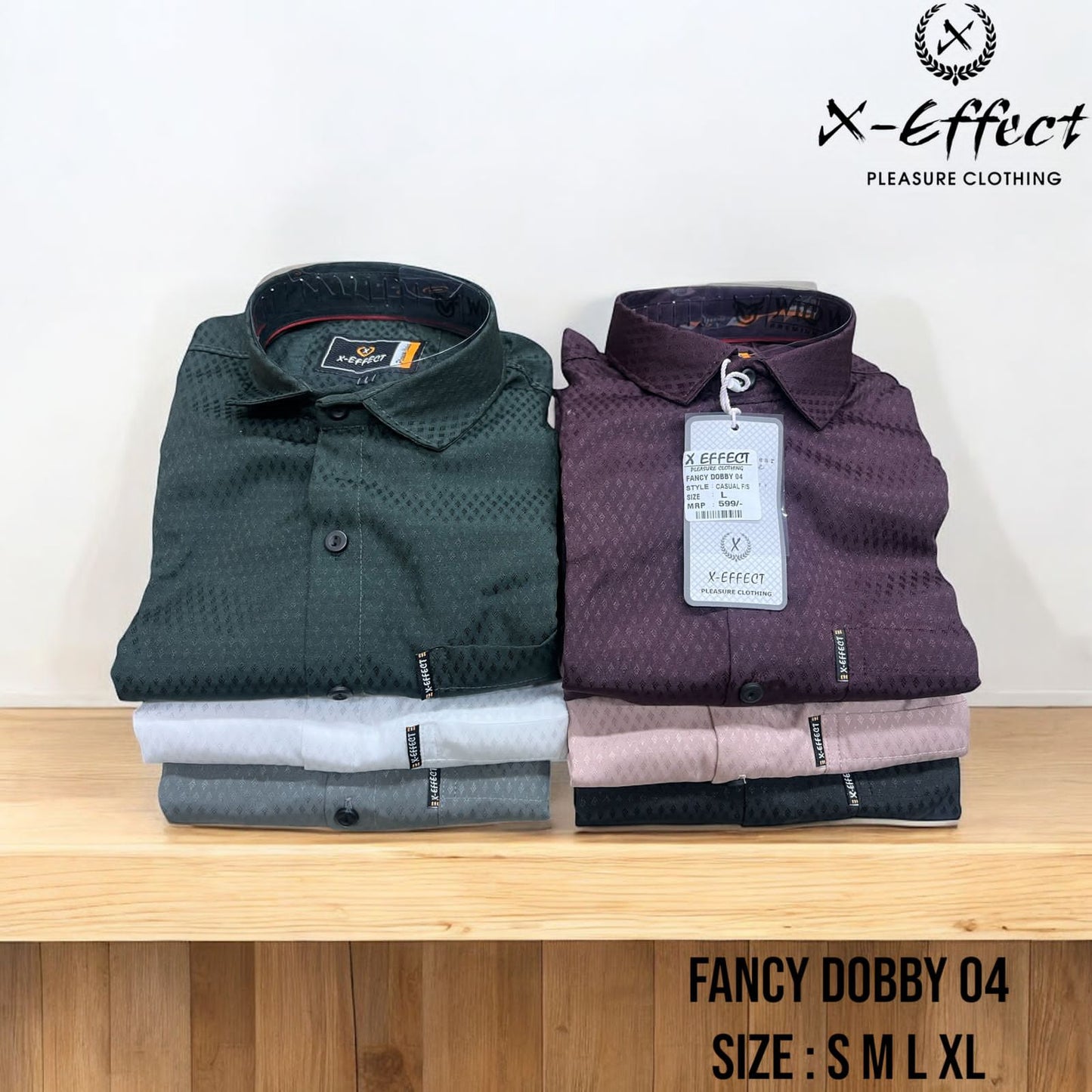 Men's Premium Dobby Cotton Shirt