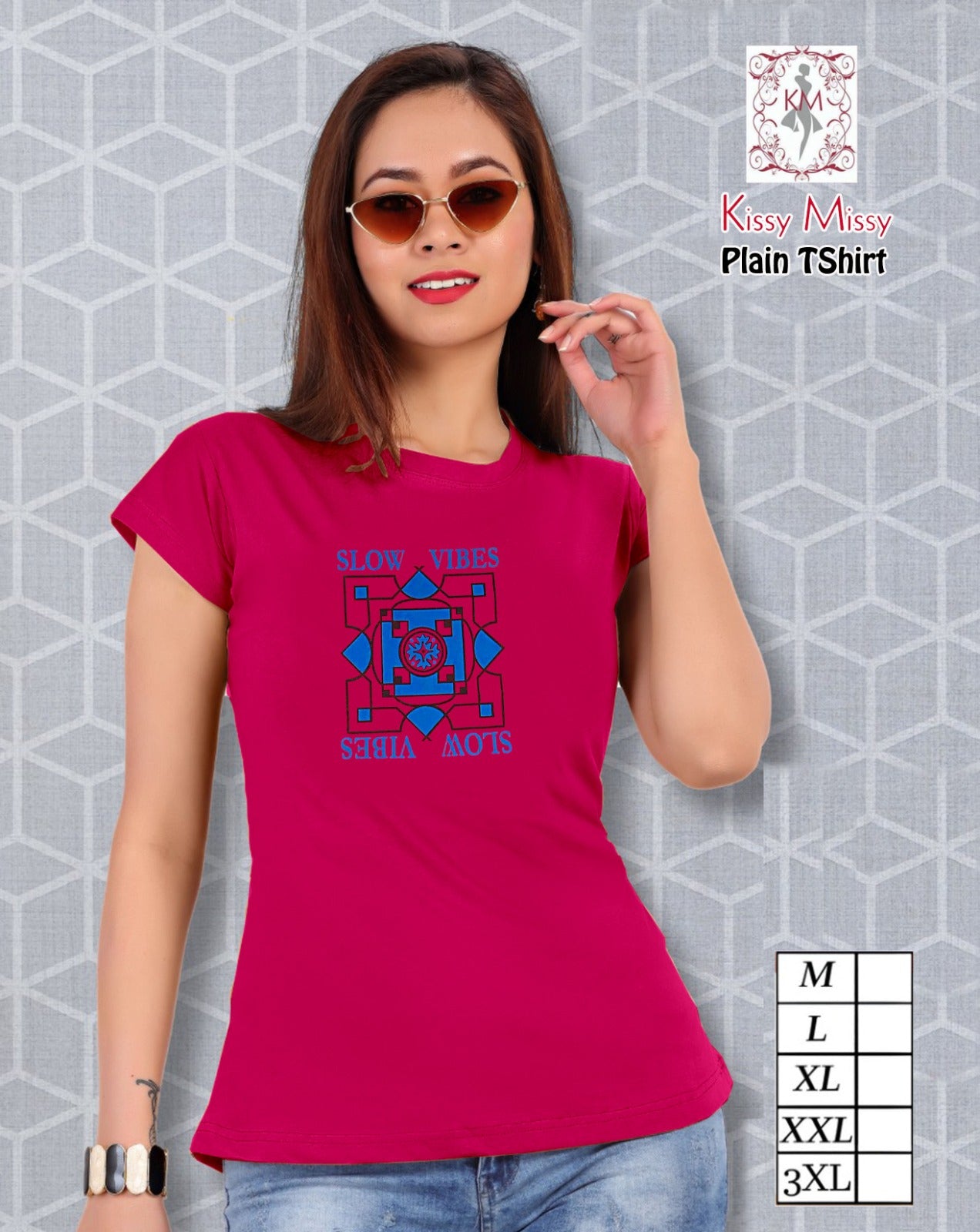 Girl 100% cotton tshirt .