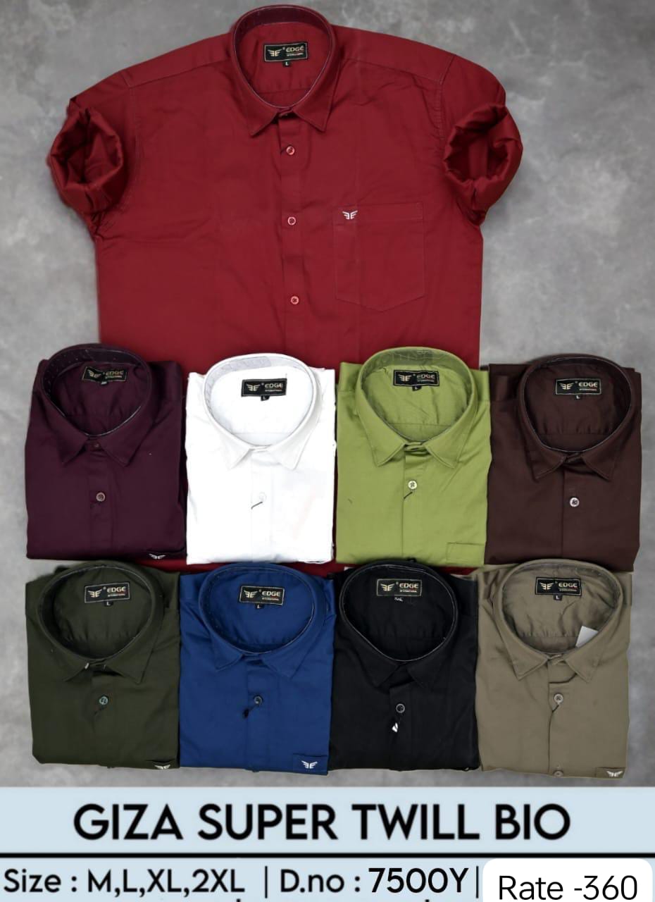 Men's Premium Giza Super Twill Bio Cotton