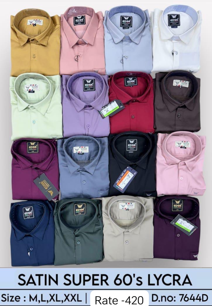 Men's Stylish Plain Solid Casual Shirt