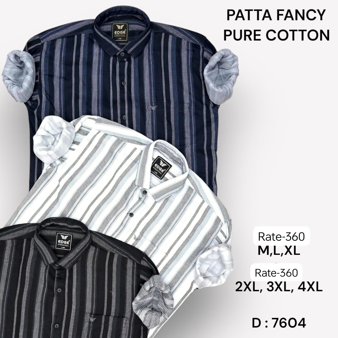 PATTA FANCY PURE COTTON SHIRT