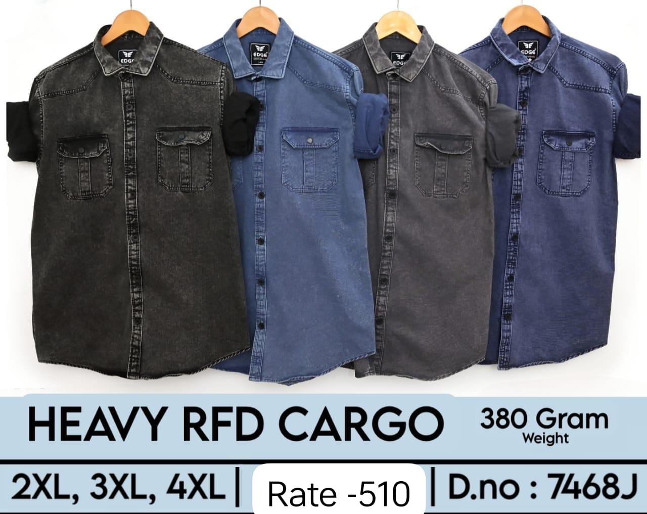 Men's Heavy RFD Cargo Shirts