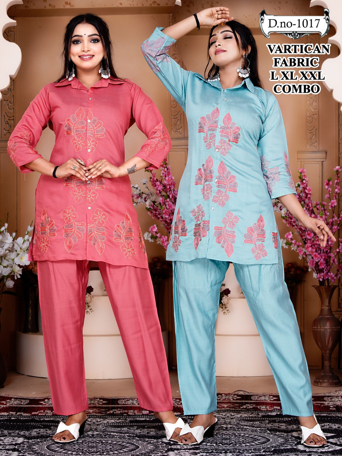Women's "VATICAN FABRIC" Printed Kurta & Pant Set