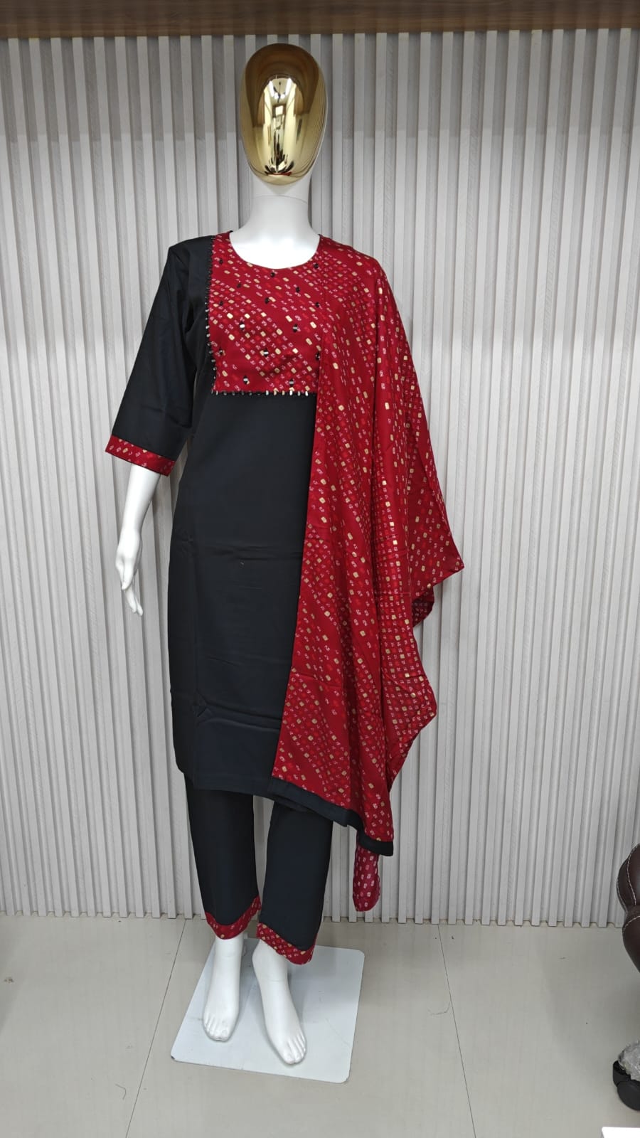 Premium 22kg Rayon kurti 3pc set