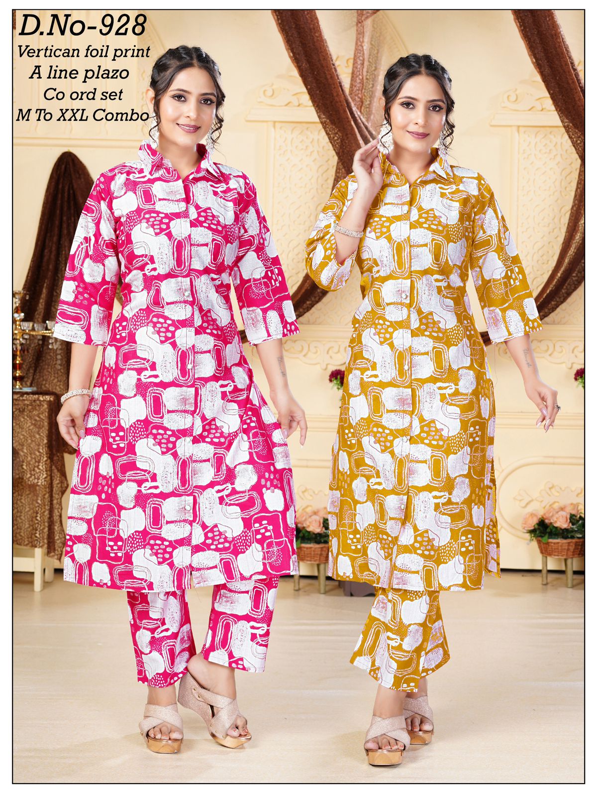 collar-neck long kurti