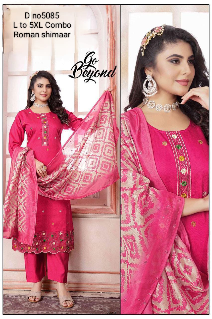 Roman Shimar Fabric kurti