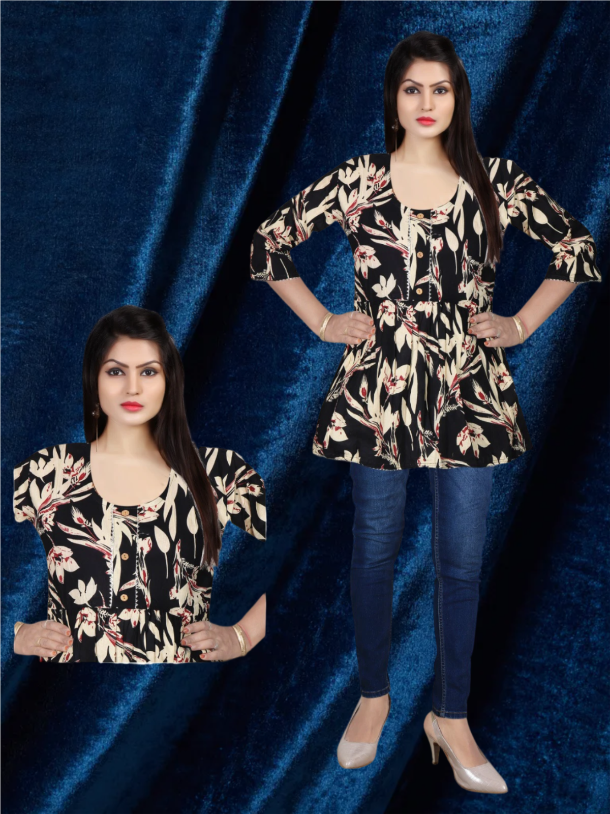 Short Kurti pure Heavy cotton - BRAND Krrish