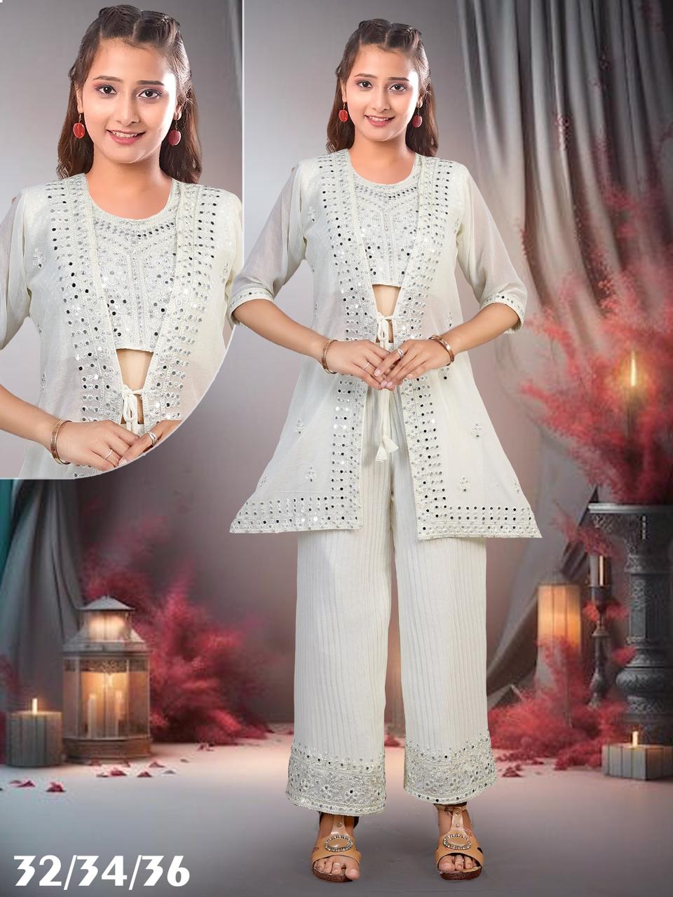 34-36 Kid Shrug Party wear set