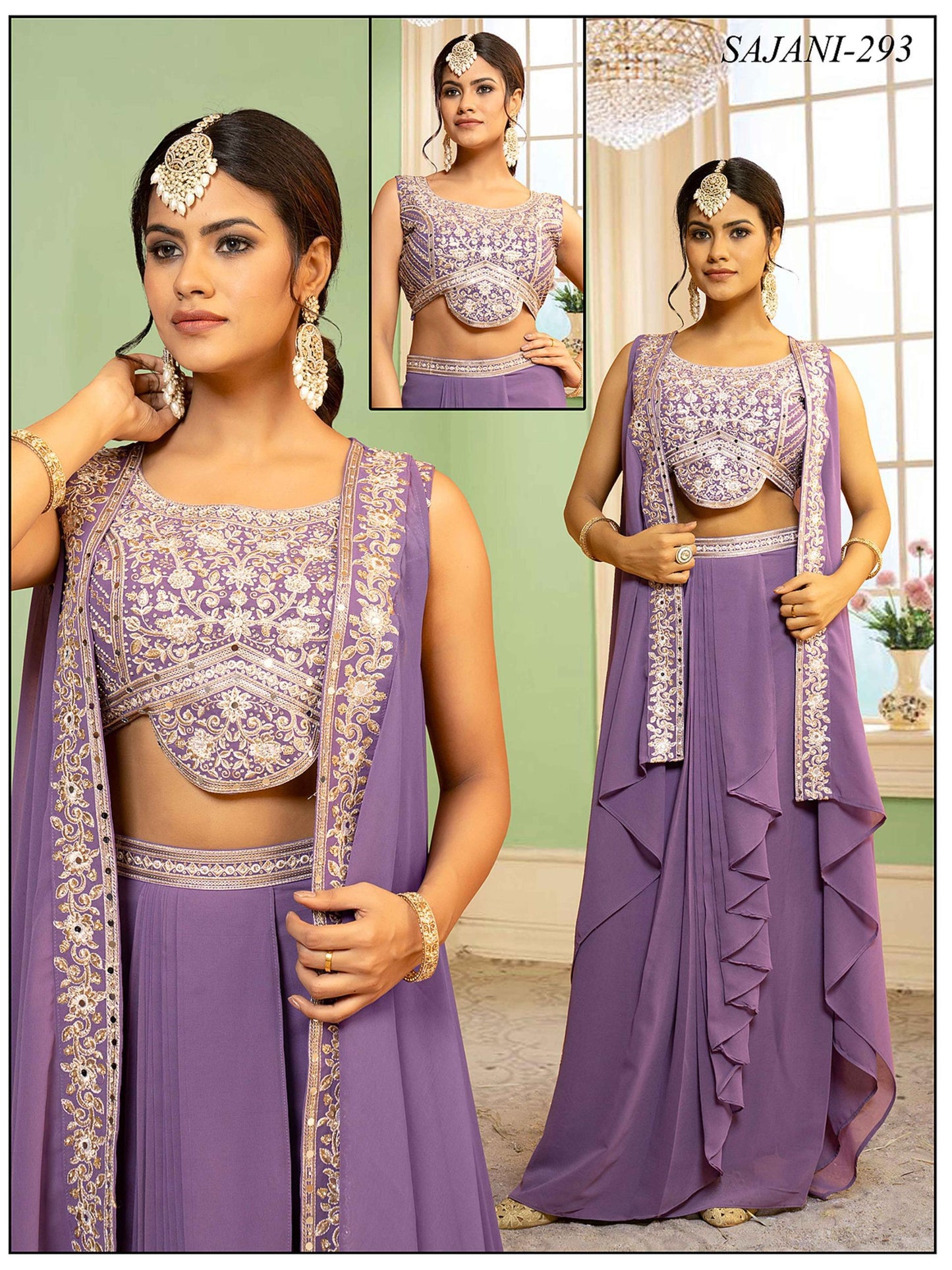 NEW Gorgeous Top With Palla skirt and dupatta