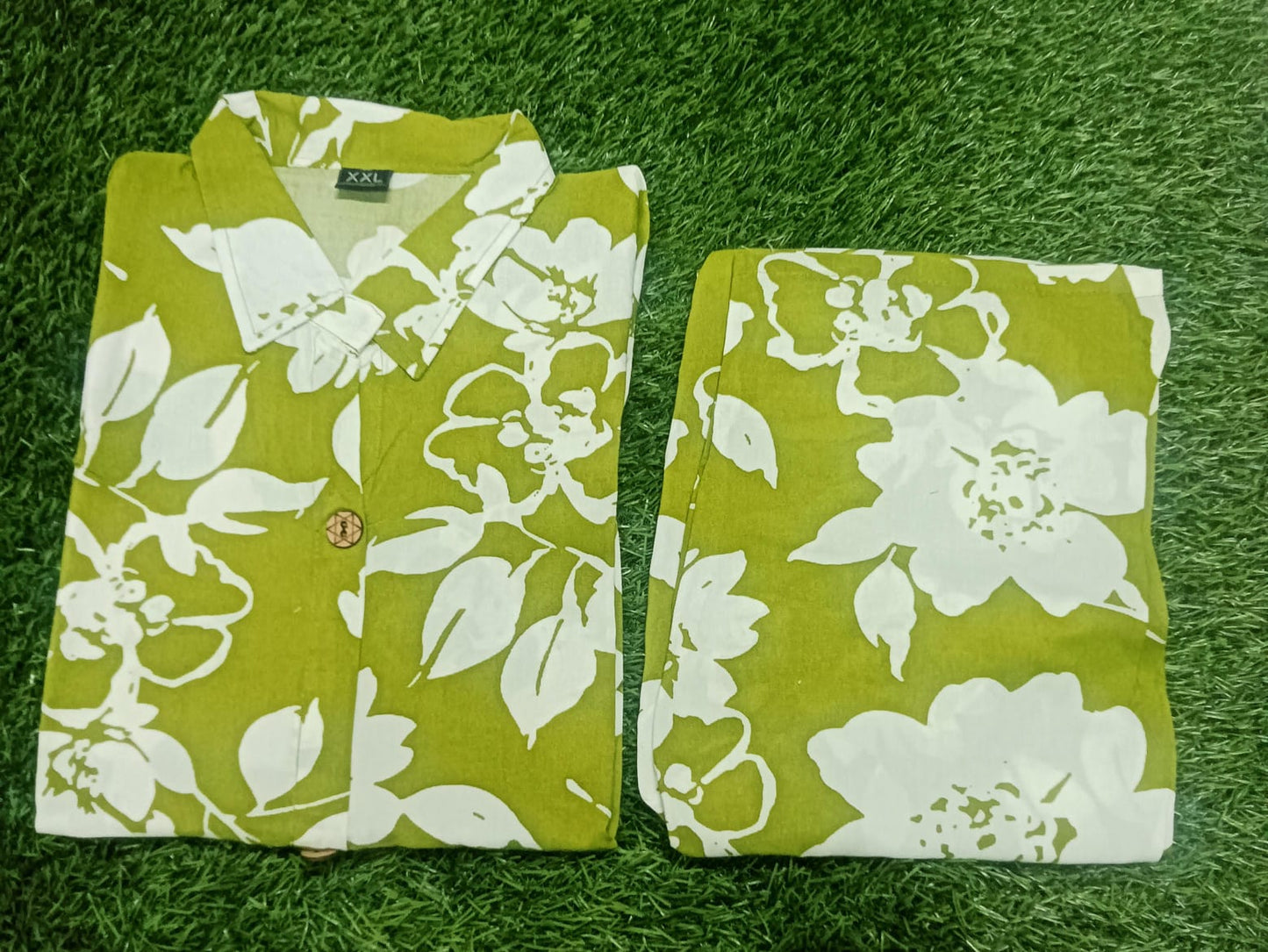 Co-ord collar Short RAYON