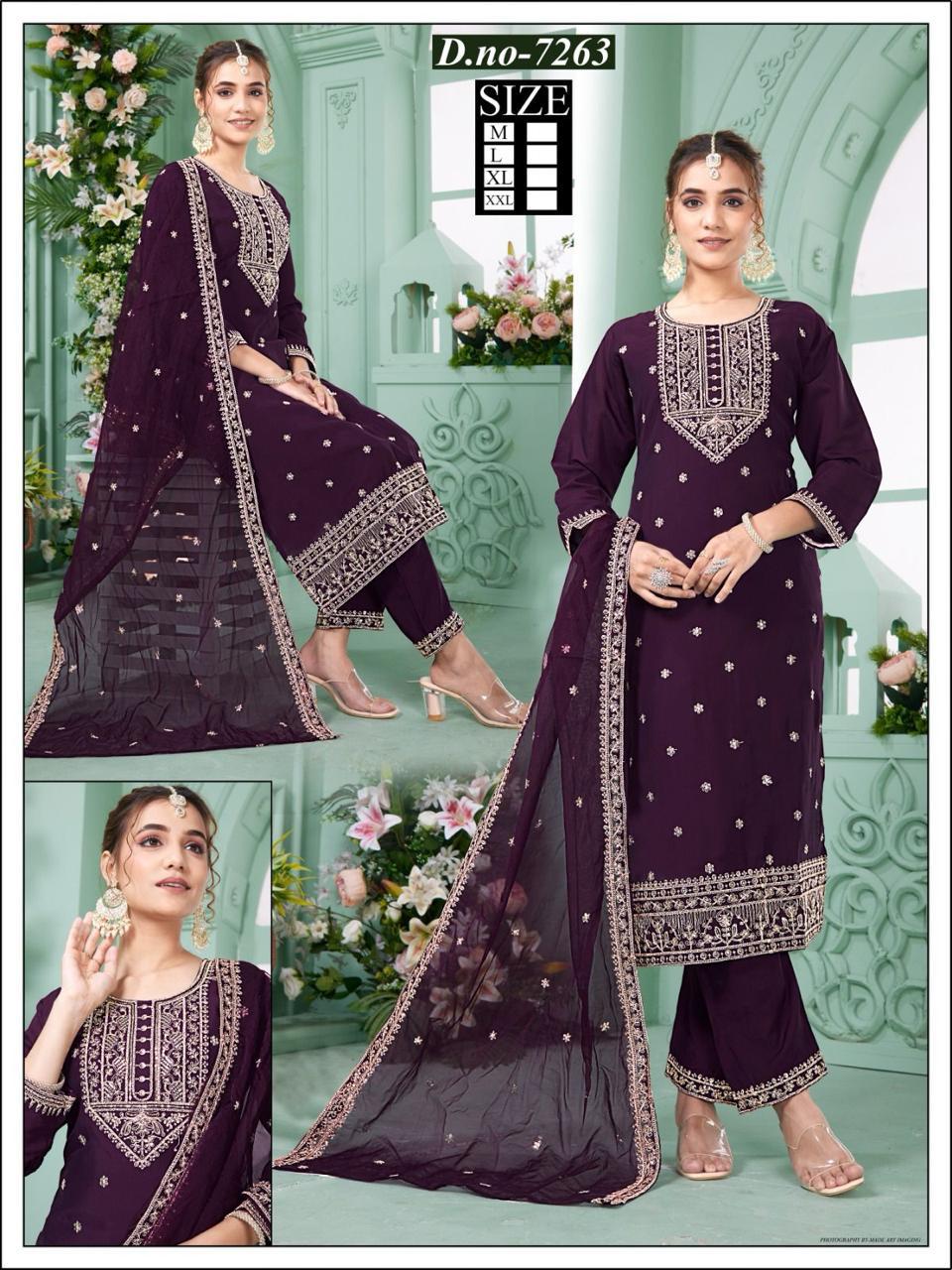 Royal Look Broad Panel 3pc set