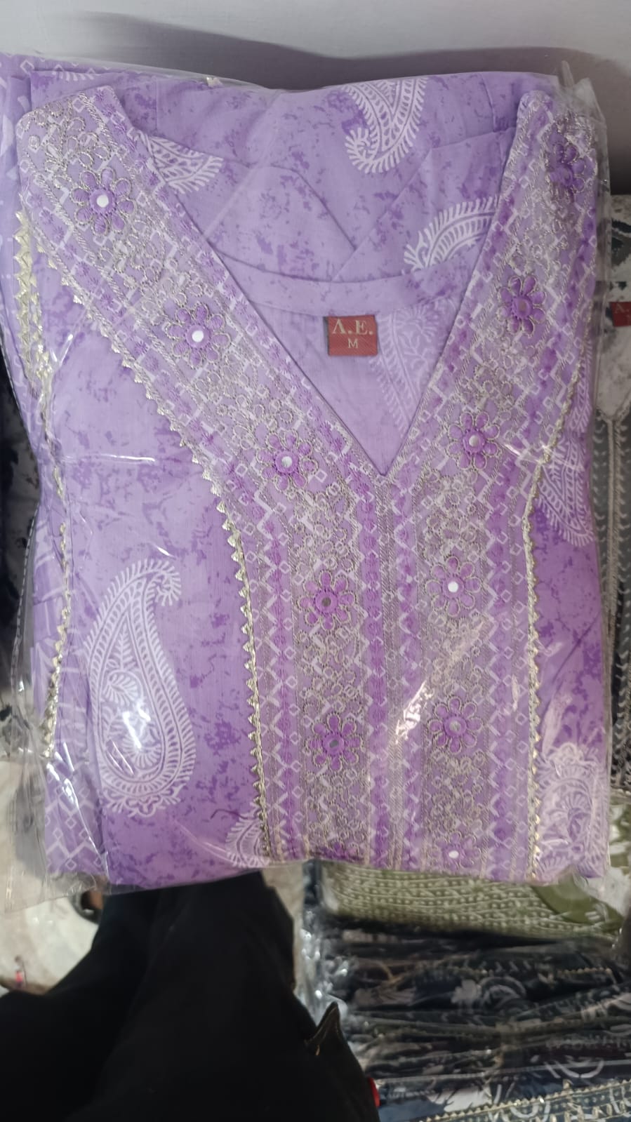 Frock Kurti Premium Cotton 3pc