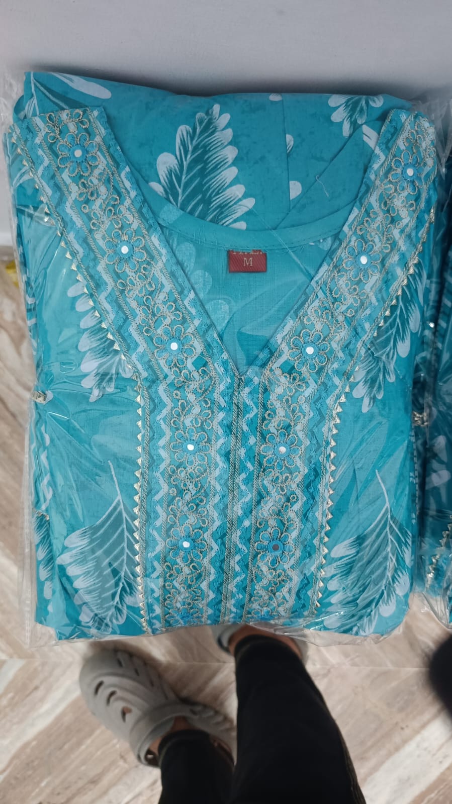 Frock Kurti Premium Cotton 3pc