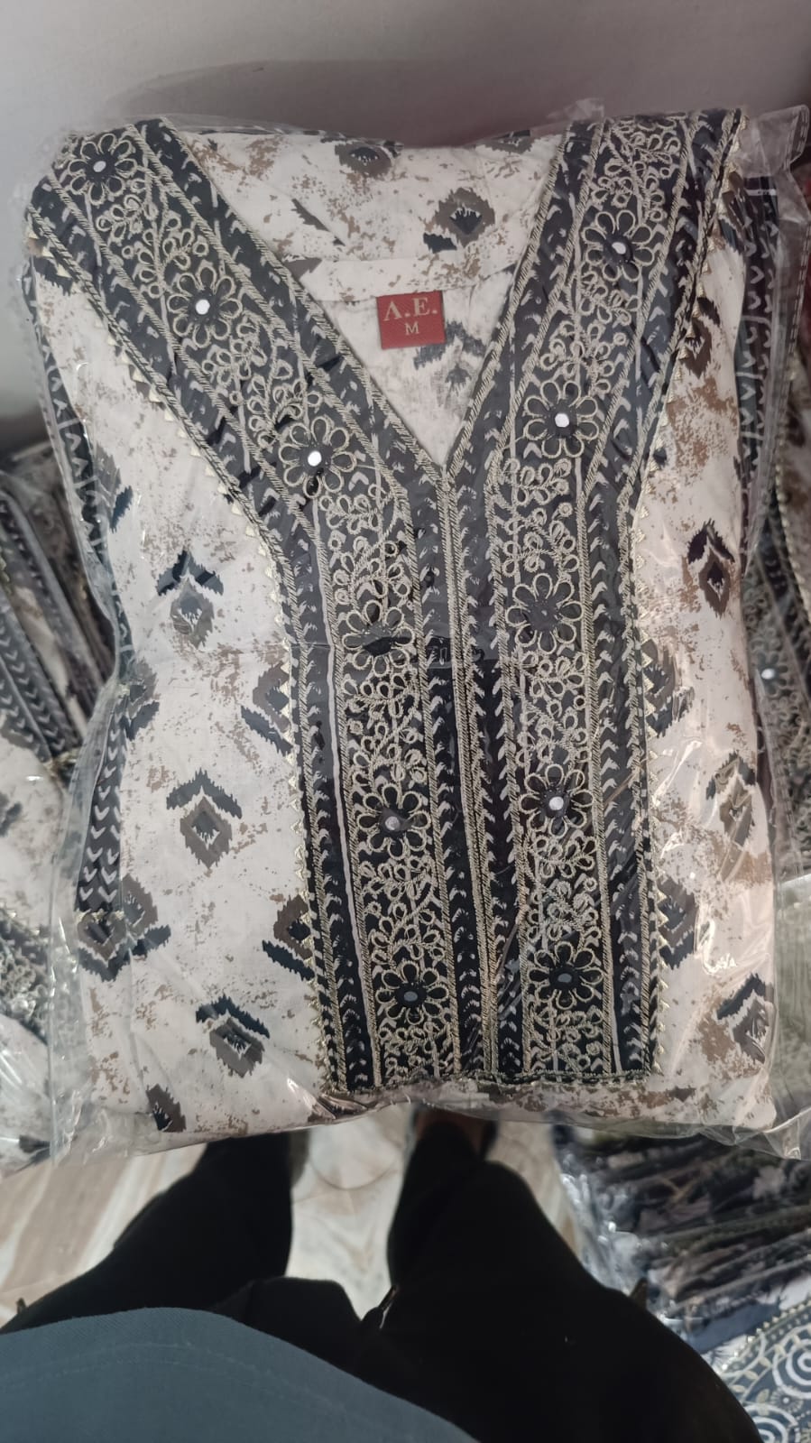 Frock Kurti Premium Cotton 3pc