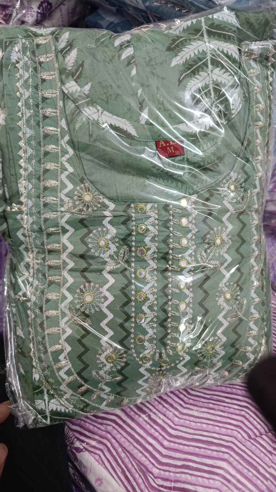 Frock Kurti Premium Cotton 3pc