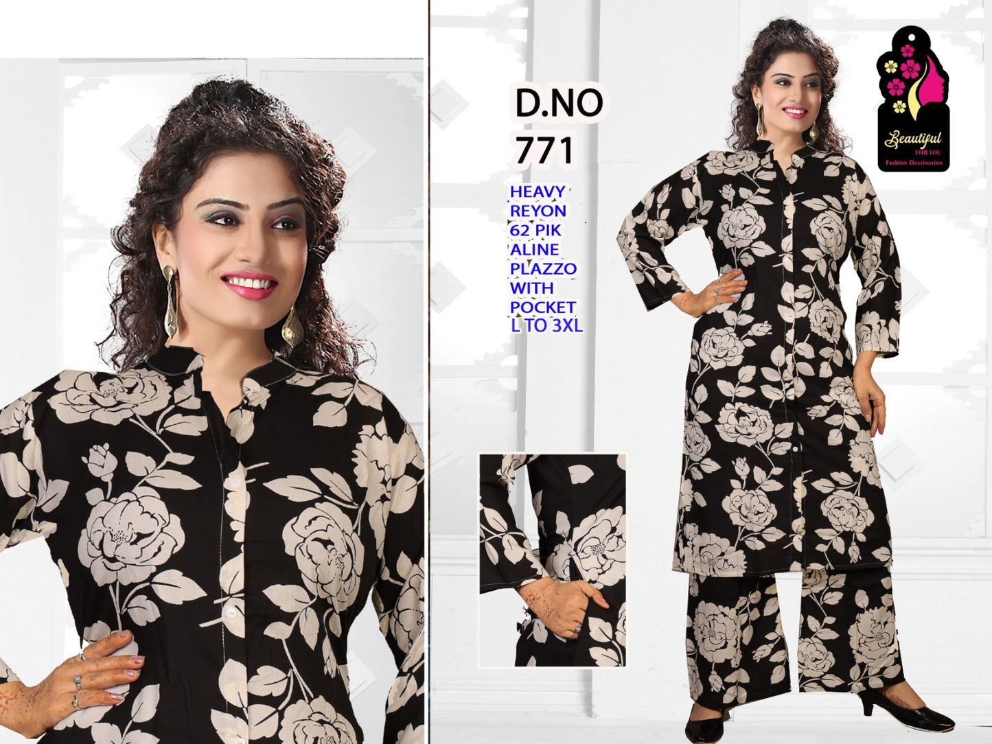 MILAN - A-line Plazo set