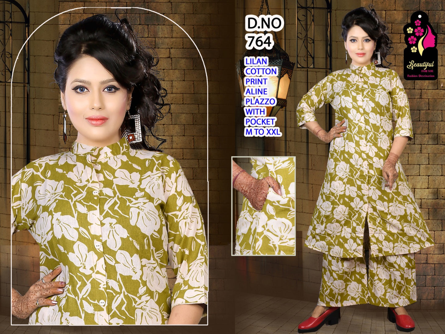 MILAN - A-line Plazo set