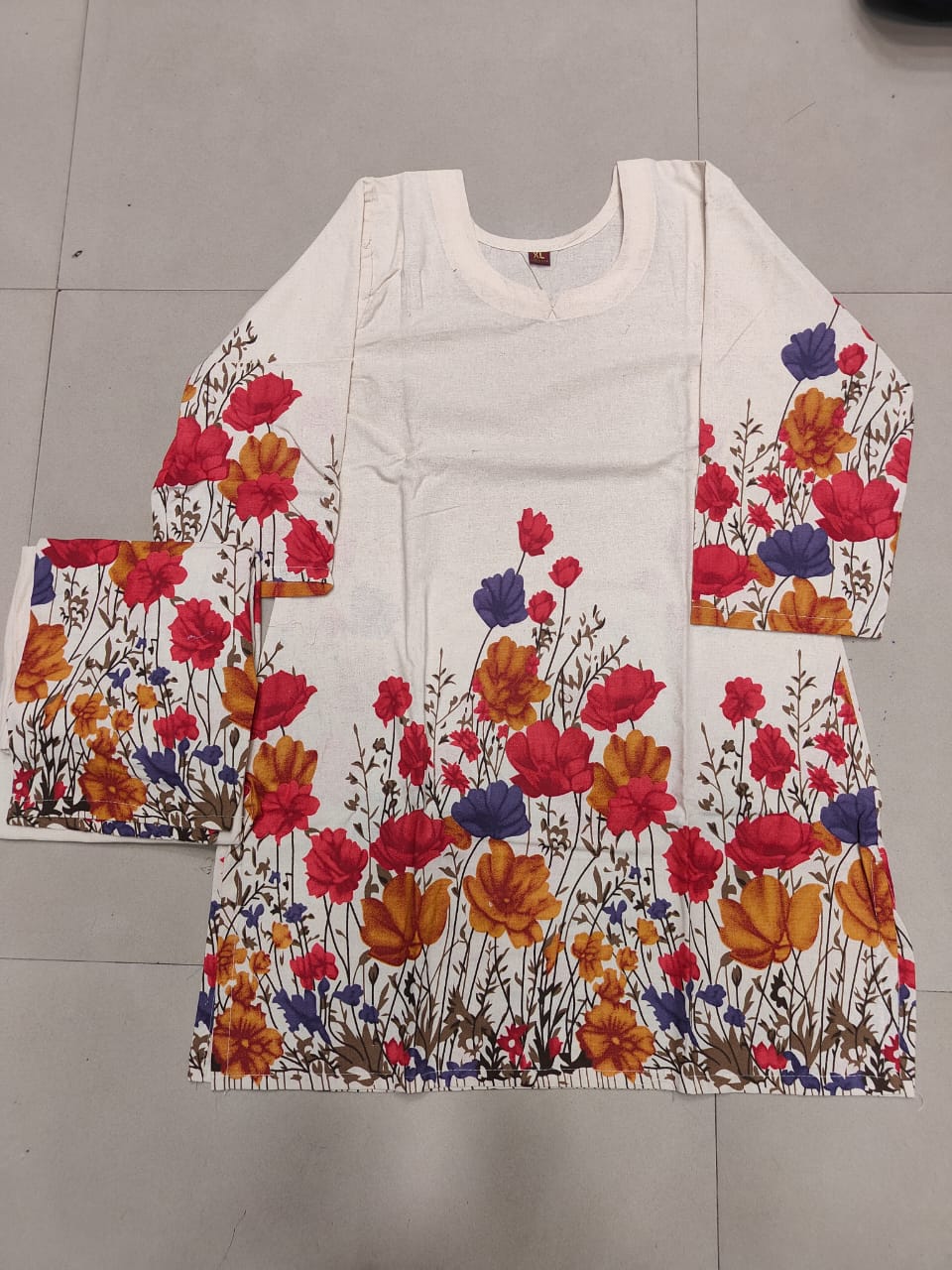Cotton flex Designer co-ord set