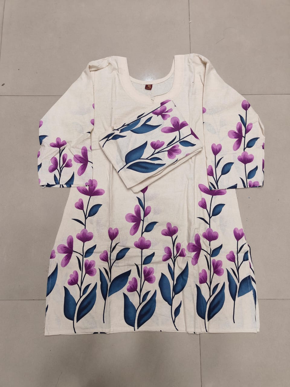 Cotton flex Designer co-ord set