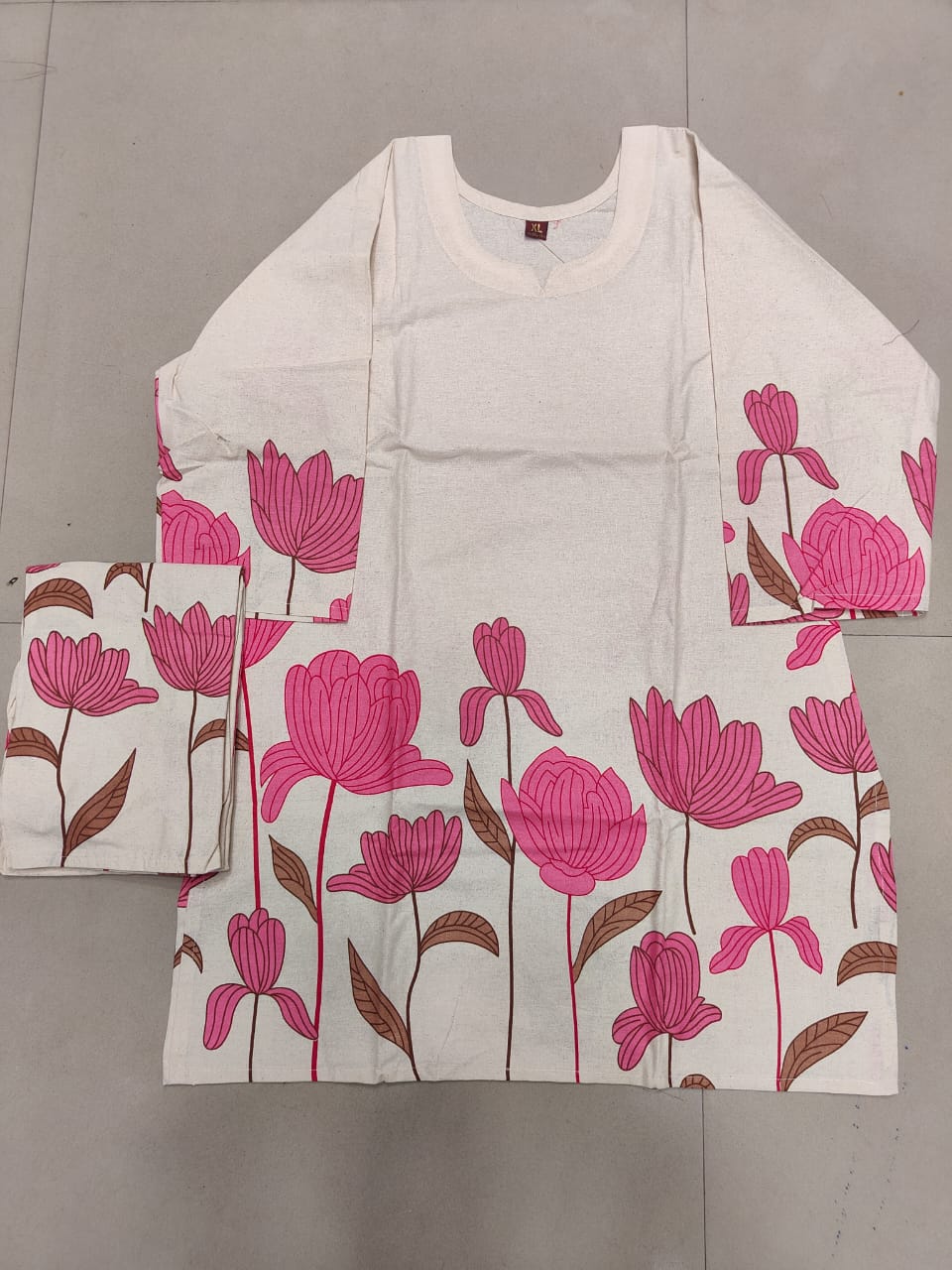 Cotton flex Designer co-ord set