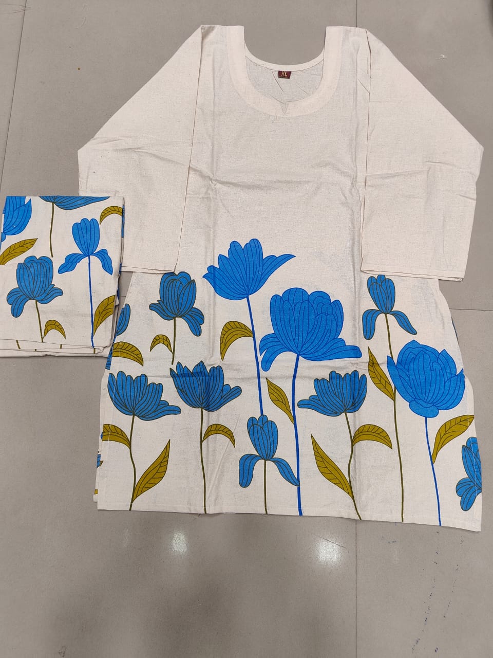 Cotton flex Designer co-ord set