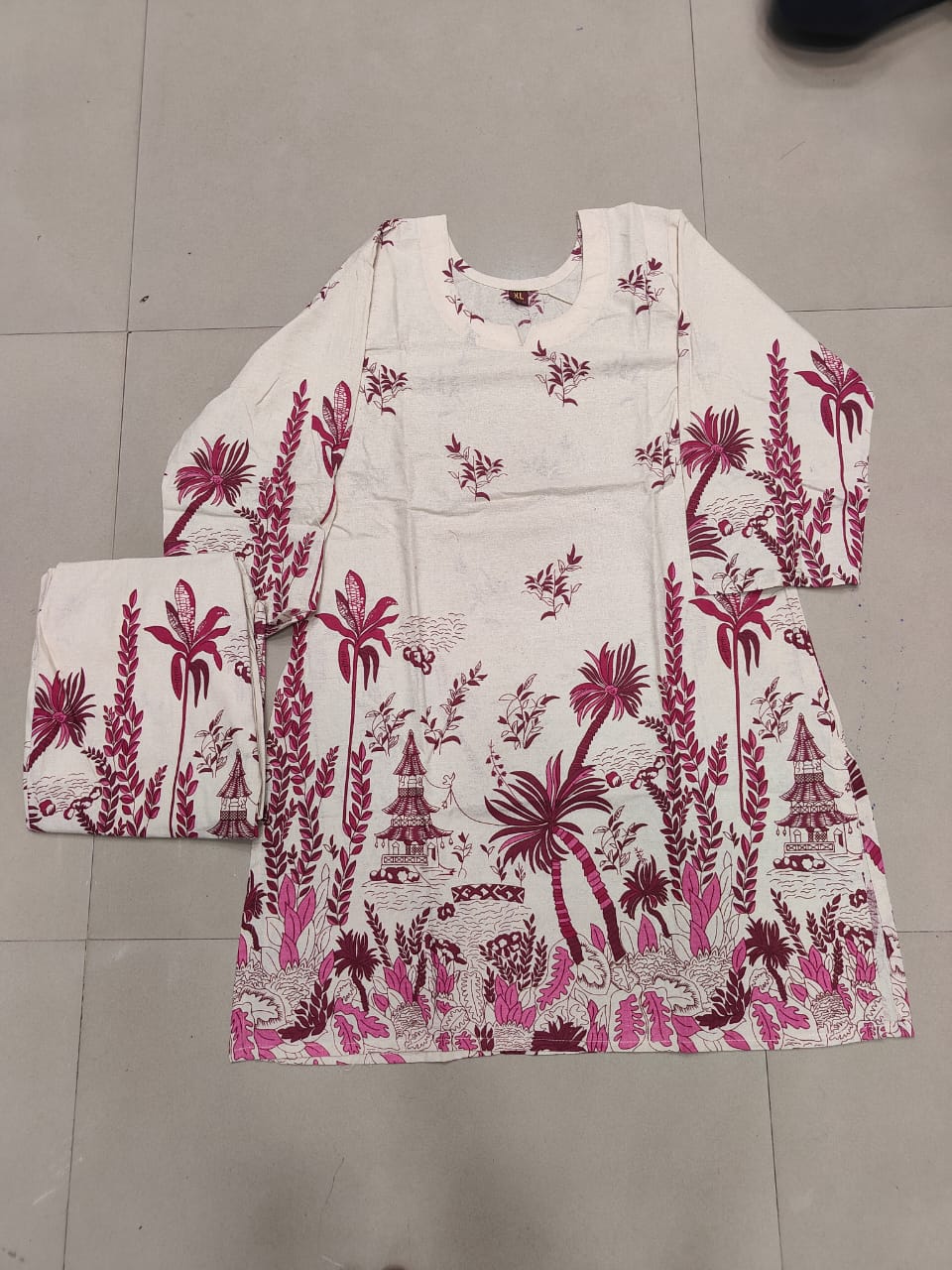 Cotton flex Designer co-ord set