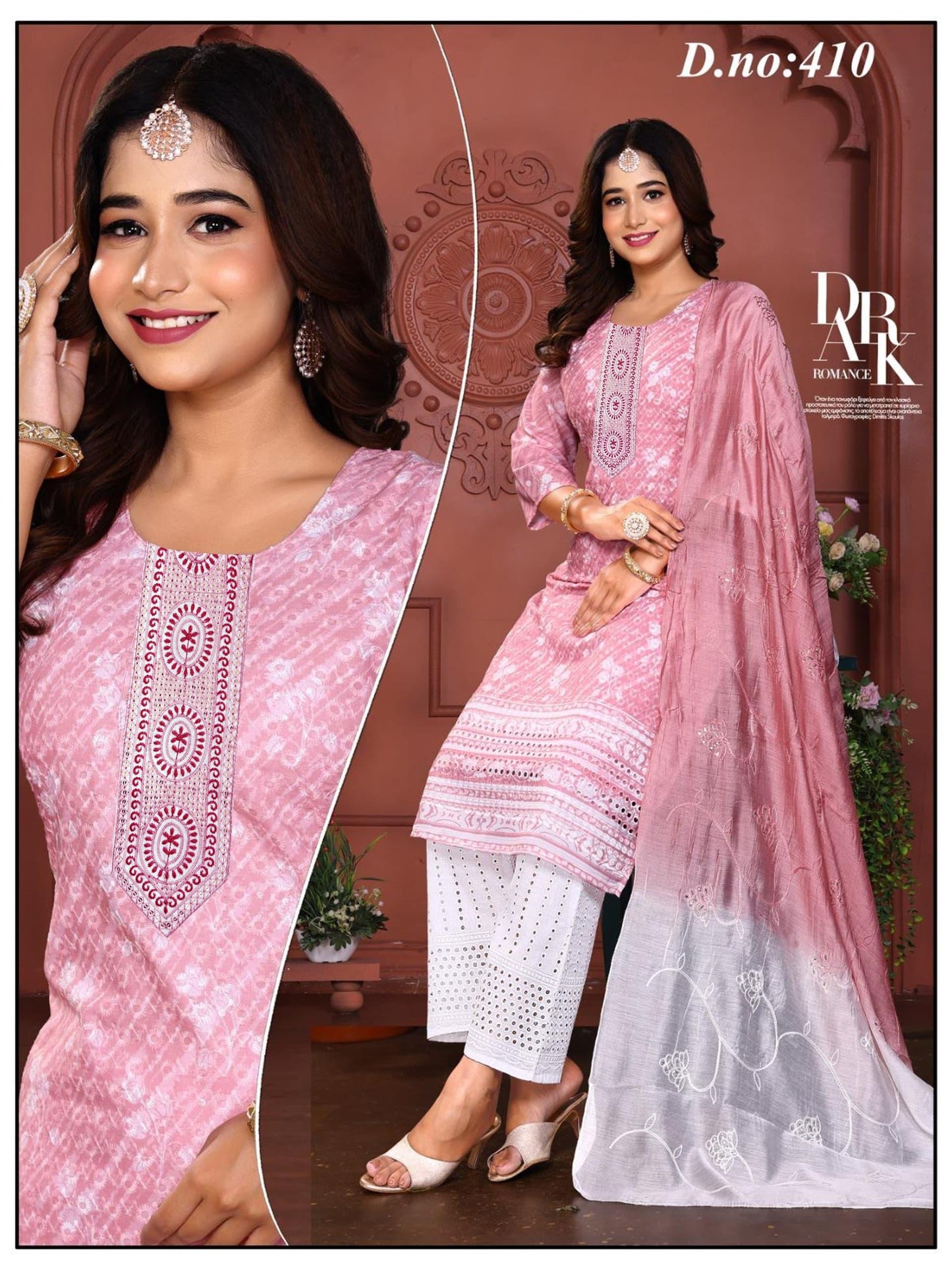 Chic Cotton Printed Kurta Set