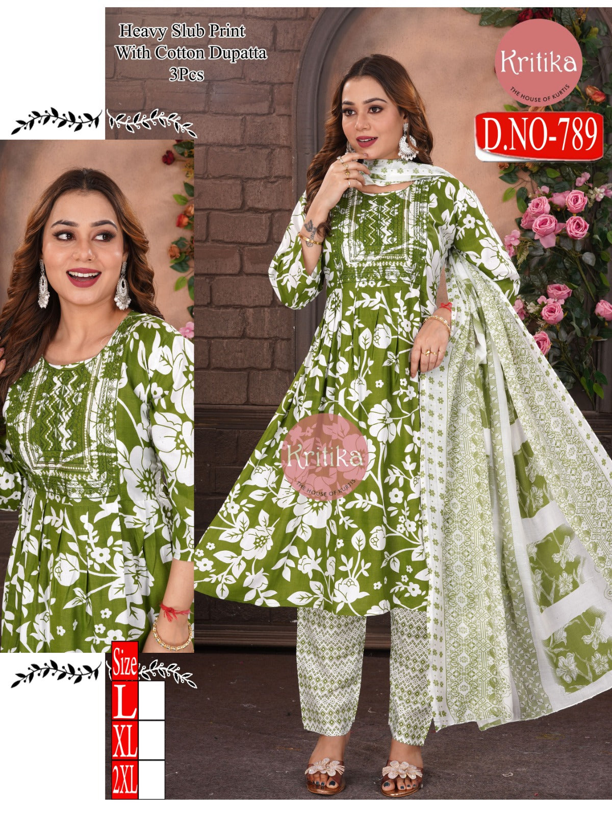 Diable Chander Kurti Set