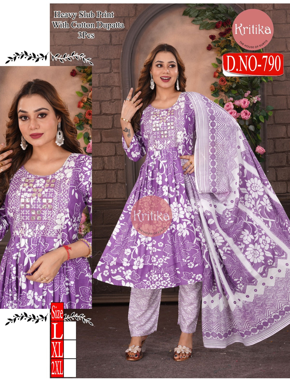 Diable Chander Kurti Set