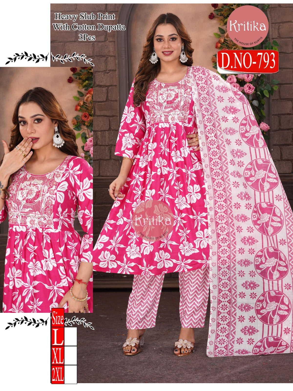Diable Chander Kurti Set