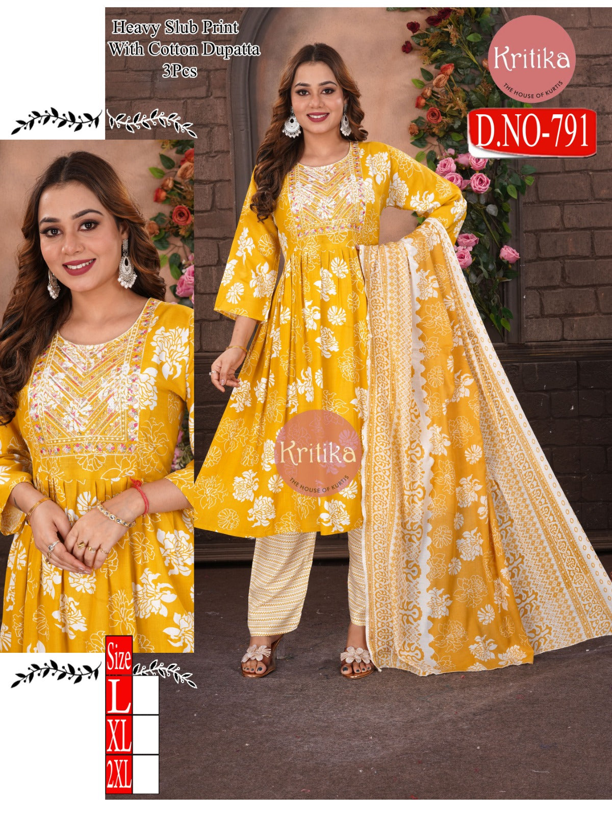 Diable Chander Kurti Set