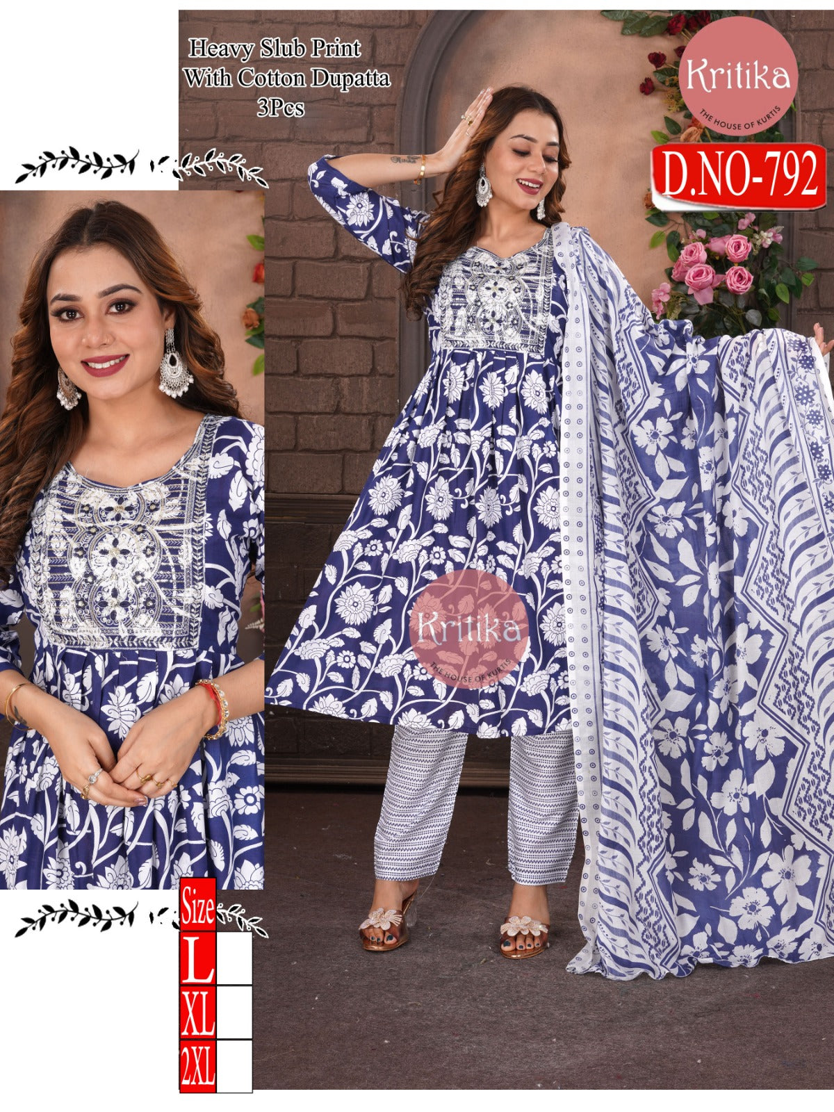 Diable Chander Kurti Set
