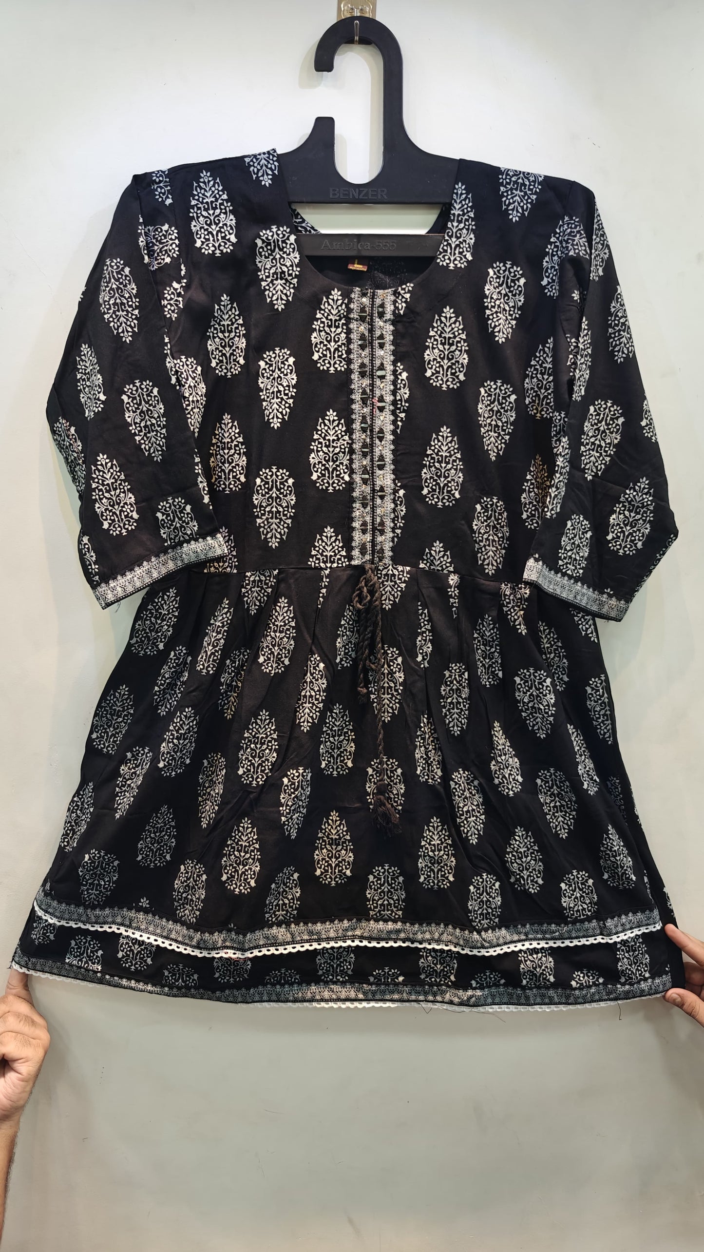 Printed Tunic With adjustable belt Liva Certified