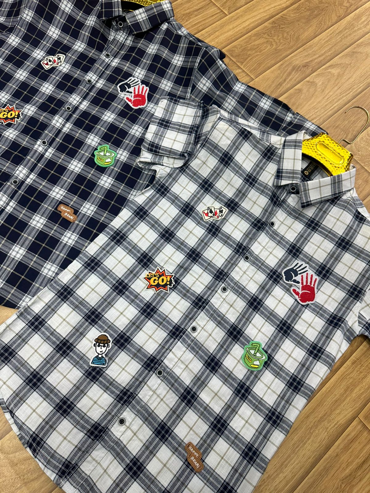 Comfortable Plaid Cotton Blend Shirts
