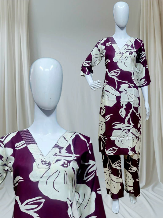 Comfortable Women's Casual Co-ord Set with Distinctive Design