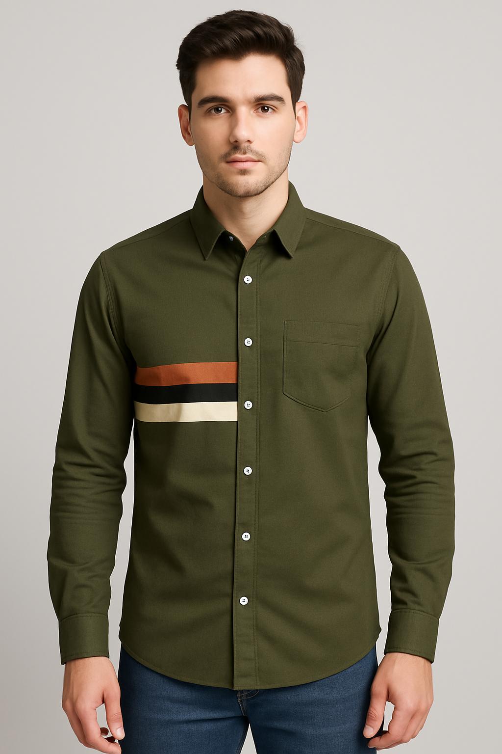 Trendy Men's Casual Shirt