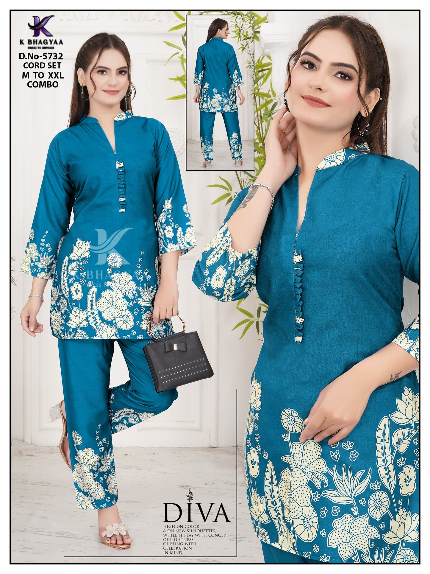 Women's Rayon Cord Set
