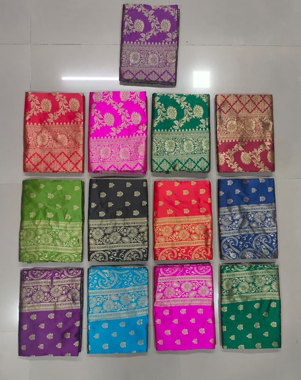 Banarasi Silk Saree with Blouse Piece