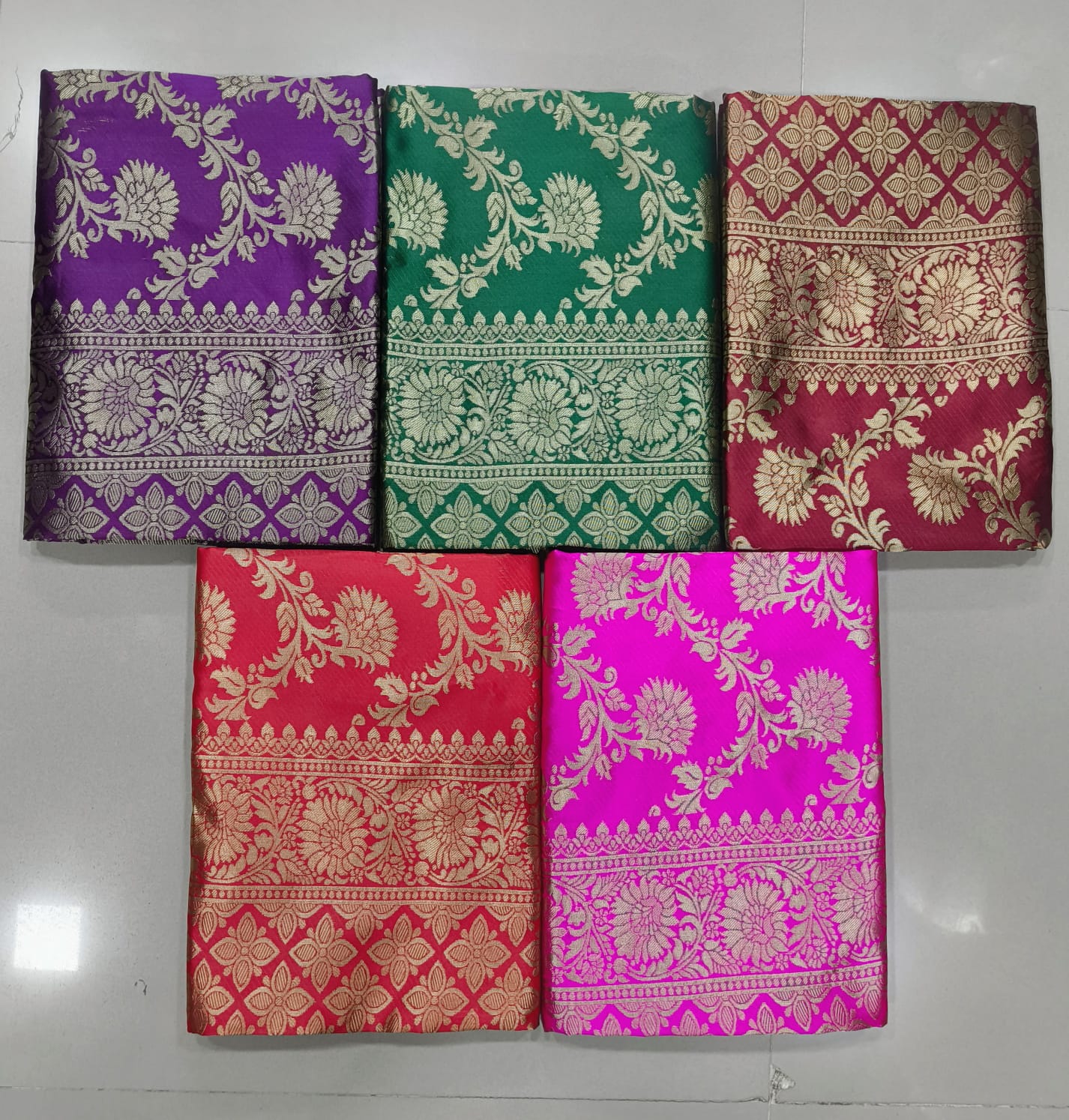 Banarasi Silk Saree with Blouse Piece