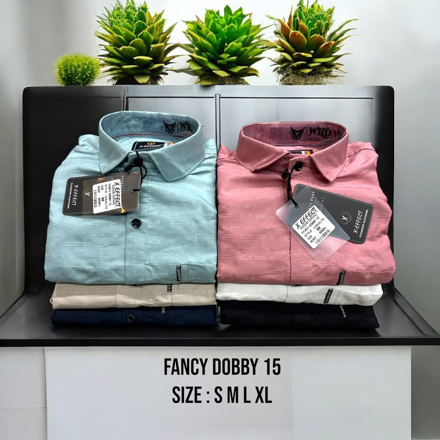 Men's Premium Dobby Cotton Shirt