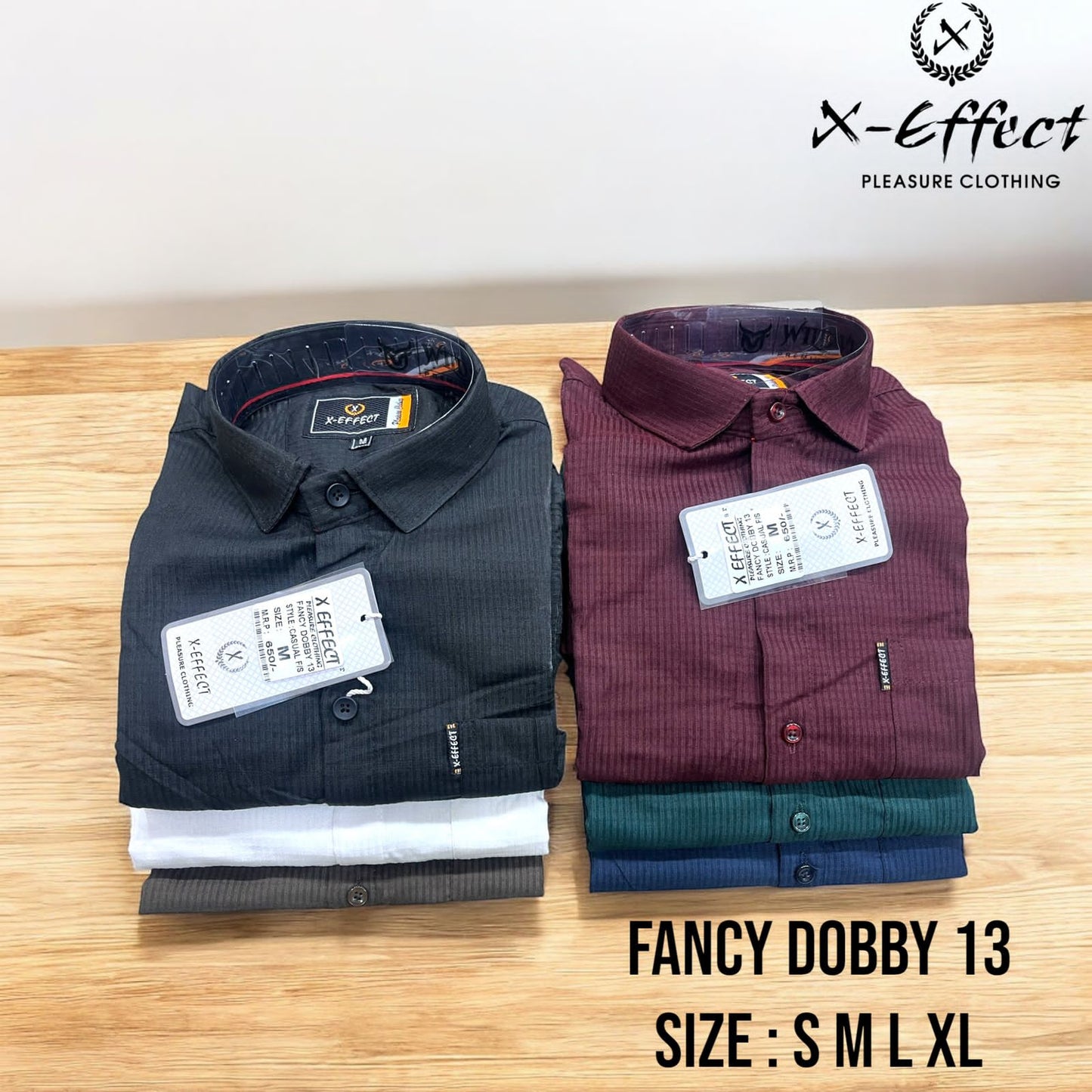 Men's Premium Dobby Cotton Shirt